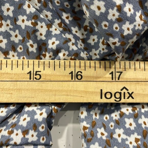 Mable Women‎ Sm Milkmaid Mini Dress Ruching Lace Up Bodycon Long Sleeves - Picture 7 of 8